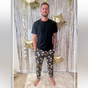 Dream Big Little Co New Year’s Eve Disco & Dreams Dream Bamboo Jogger Pant NWT